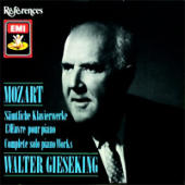 Gieseking, Walter - Mozart: Complete Solo Piano Works CD7