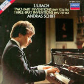 Andras, Schiff - J.S. Bach: Two Part Inventions, Three Part Inventions