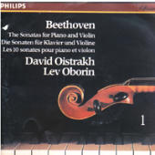 Oistrakh, David - Beethoven: The Sonatas for Piano and Violin (CD 1)