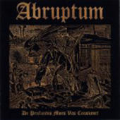 Abruptum - De Profundis Mors Vas Cousumet